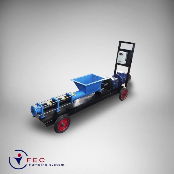 Trolley Type Gear Box grouting Pump